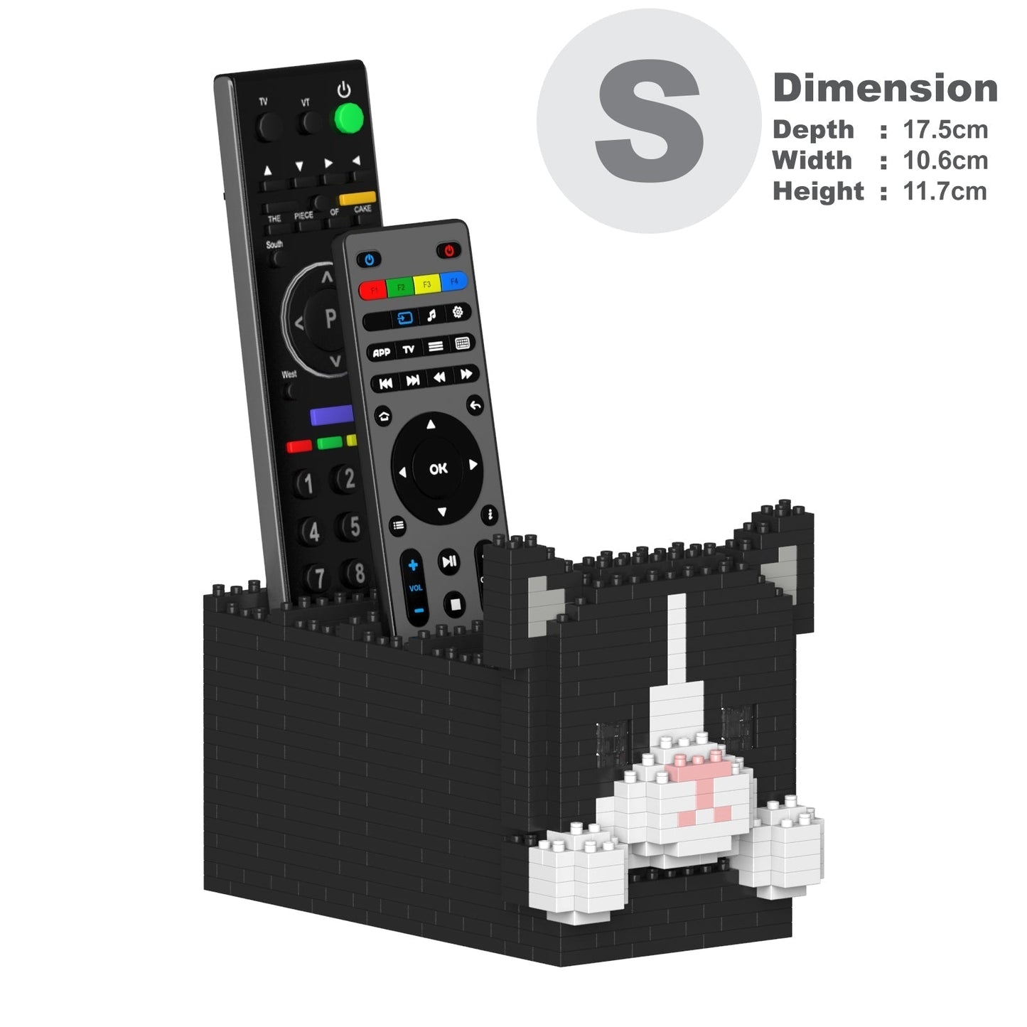 Tuxedo Cat Remote Control Rack 01S