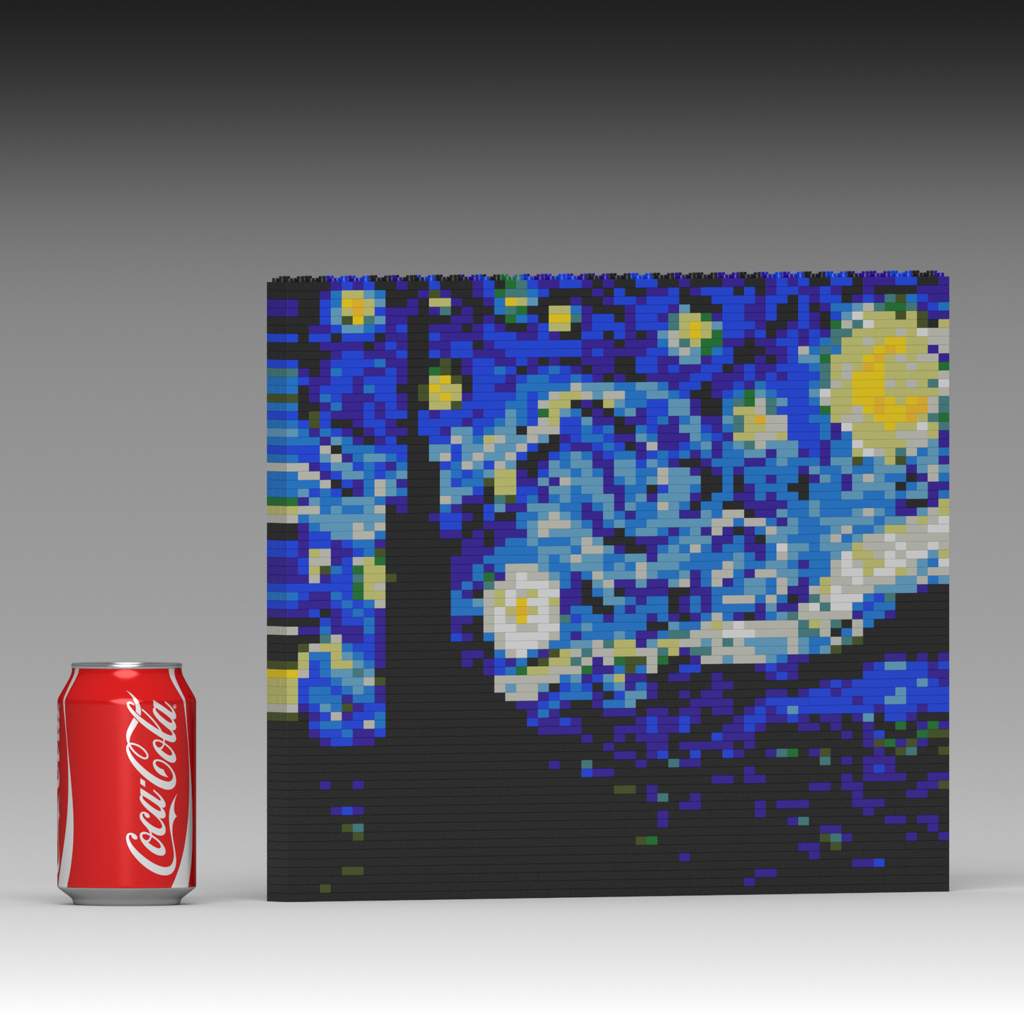 The Starry Night Brick Painting 01S