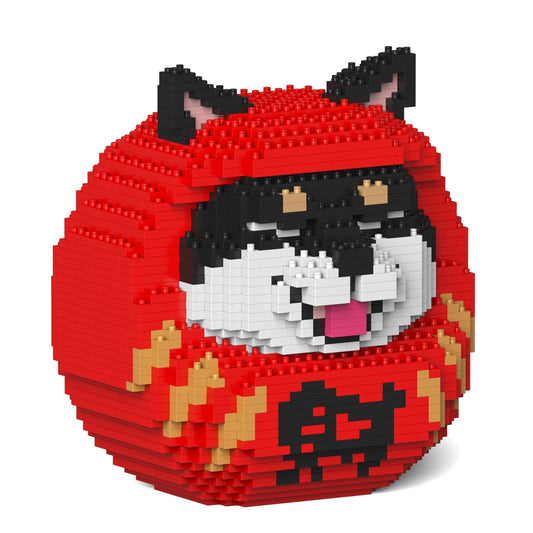 Shiba Daruma Doll 01-M03